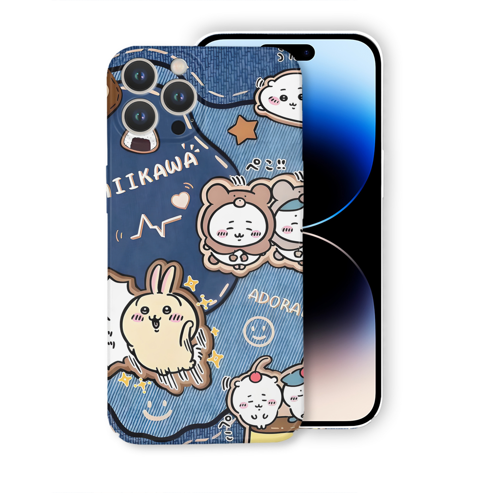 （画像用） ちいかわ Chii-kawa 【iPhone 14シリーズ対応】ハードケース